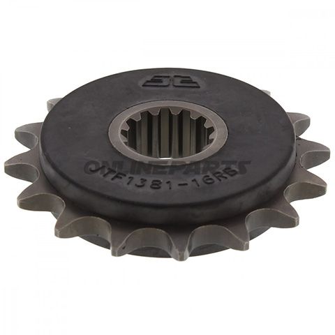Front Sprocket 16Tooth Pitch 520Rubber Damper Inner Diameter 21.7/25