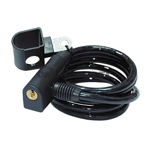 Cable Lock Black8x1500mm Urban