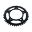 Rear Sprocket 45 Tooth Pitch 530 Blackinner Diameter 120 Bolt Spacing 140