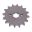 Front Sprocket 16 Tooth Pitch 428Large Spline 4 Inner Diameter 15/17