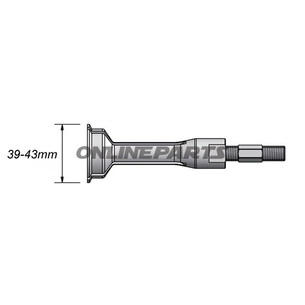 Insert Bearing Puller 39-43Mm