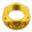 Probolt Steering Stem Nutm25x1.00Mm Aluminium Gold