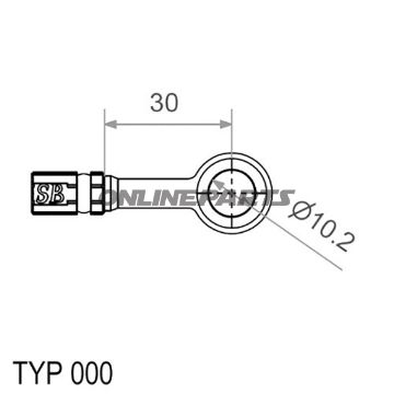 Vario Banjo Fittingtyp000 10 Mm 0Deg Anthrazit