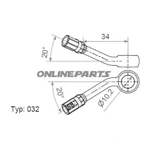 Vario Banjo Fittingtyp032 10 Mm 20+20 Anthrazit