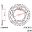 Rear Sprocket 42 Tooth Pitch 520Inner Diameter 080 Bolt Spacing 110