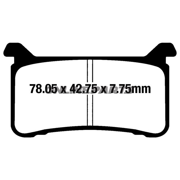 Brake Pads Sint Hh Ebc Fa700hhoder 7870177