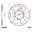 Rear Sprocket 45 Tooth Pitch 530Inner Diameter 074 Bolt Spacing 104