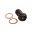 Banjo Bolt Single M10x1.00Titan Rac Black Pb