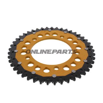 Rear Sprocket Dual 45 Tooth Pitch 525 Goldzf Inner Diameter 112 Bolt Spacing 138