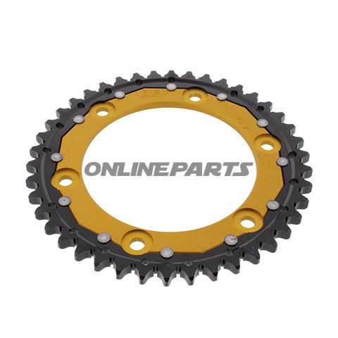 Rear Sprocket Dual 42 Tooth Pitch 530 Goldzf Inner Diameter 134 Bolt Spacing 160
