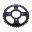 Rear Sprocket 46 Tooth Pitch 428Inner Diameter 058 Bolt Spacing 090