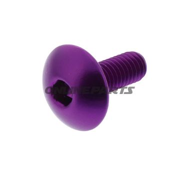 Dome Head Bolt Proboltm6x1.00Mm 16Mm Alu Purple