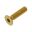 Countersunk Screwm6x1.00Mm 25Mm Alu Gold