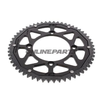 Rear Sprocket Dual 56 Tooth Pitch 428 Blackzf Inner Diameter 100 Bolt Spacing 120
