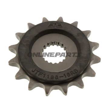 Front Sprocket 16 Tooth Pitch 525Rubber Damper Inner Diameter 25/22.5