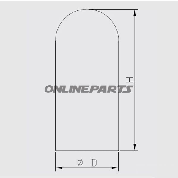 Blase For Suspension Strut40/70 Mm Kayaba