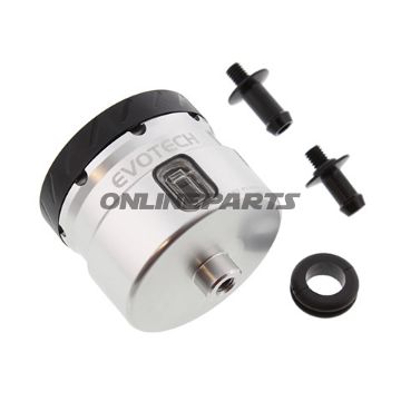 Brake Fluid Reservoir Filler Evotechsilver/Black