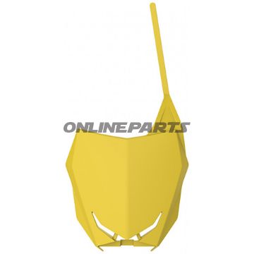 Number Plate Yellow