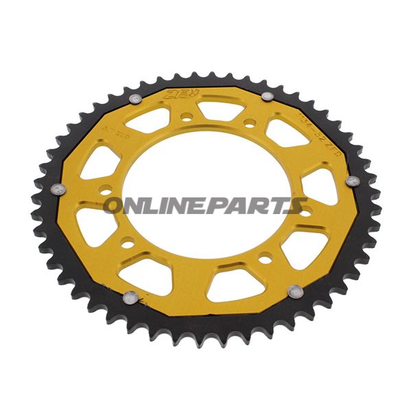 Rear Sprocket Dual 52 Tooth Pitch 428 Goldzf Inner Diameter 105 Bolt Spacing 125