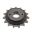 Front Sprocket 15 Tooth Pitch 525Rubber Damper Inner Diameter 22/25