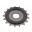 Front Sprocket 17 Tooth Pitch 520Rubber Damper Inner Diameter Xx