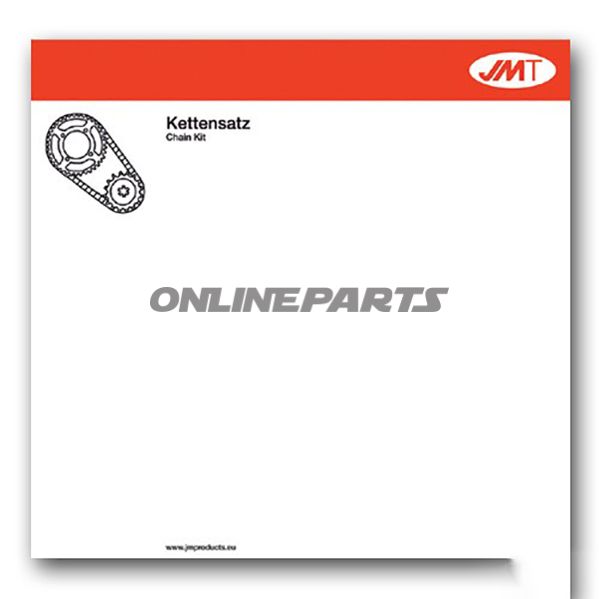 Chain Kit Yam Xt660 04-16Jmt X-Ring Chain 520X2 Gold Open
