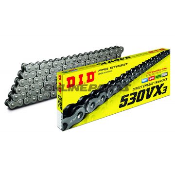 Did X-Ring Chain 530Vx3/122Open Chain With Rivet Link