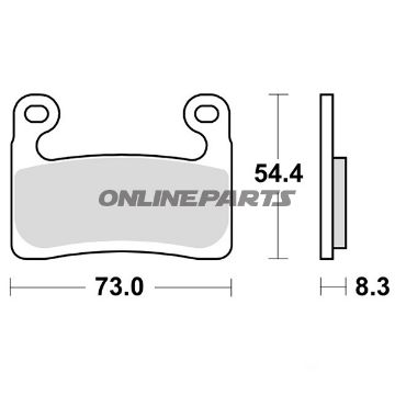 Brake Pads Sintered Scr Trwalternative: 7370223