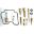 Carburettor Repair Kit Tourmaxfull Set