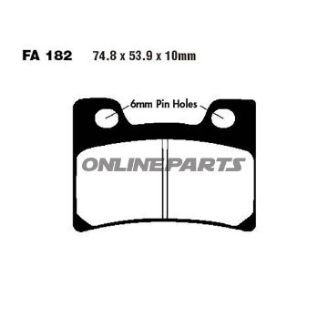 Brake Pads Sintered Hh Ebcaltn 7873417