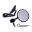 Mirror Bar End Black Jmp