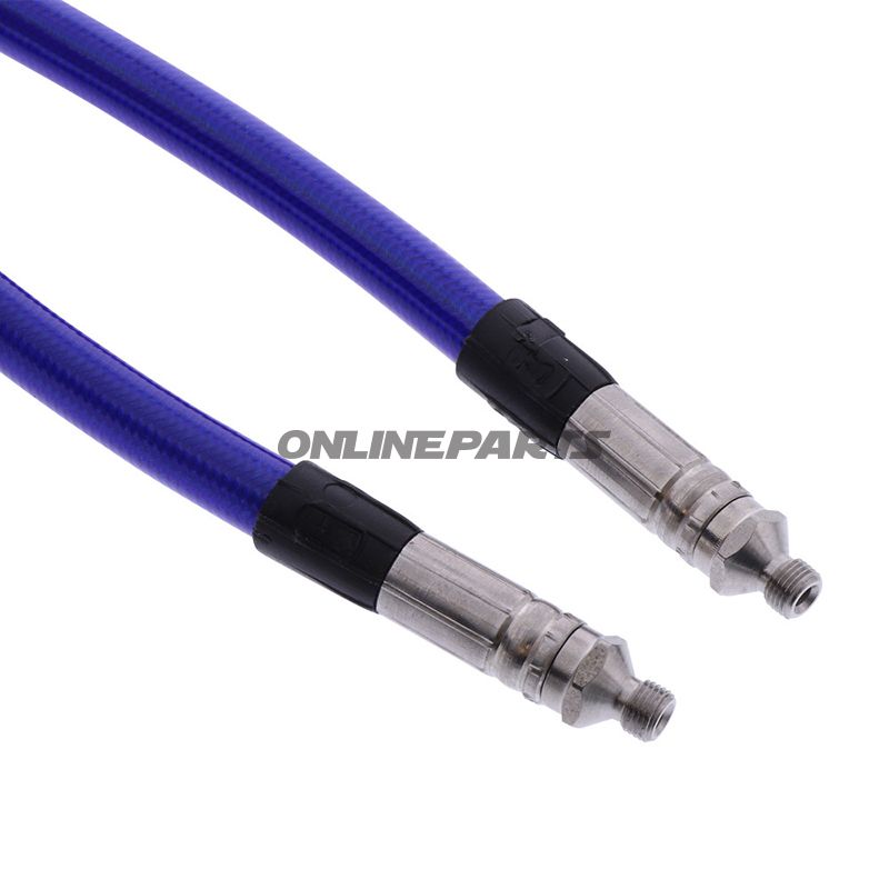 Stahlflex Leitung Vario80cm Blue Transpar