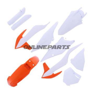 Komplet kit orange 16 / hvid