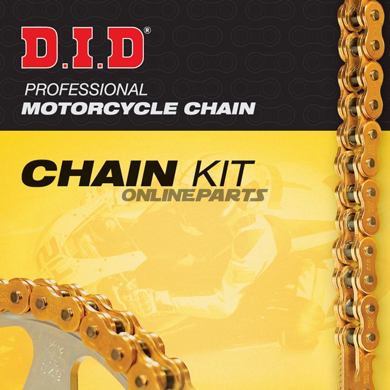Chain Kit Hon Cb/For 125 2018-Did X-Ring Chain 428Vx Open