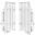 Radiator Guards Kit White
