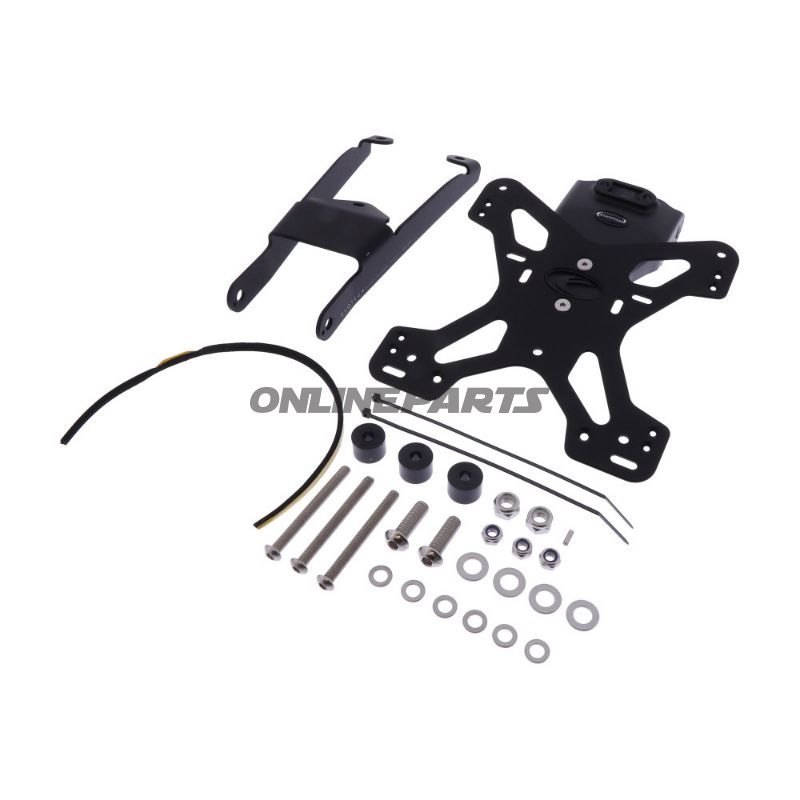 Licence Plate Holder Evotechblack