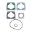 Topend Gasket Kit Athenafor Standard Cylinder Kit