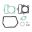 Topend Gasket Kit Athenafor Standard Cylinder Kit