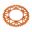 Rear Sprocket Aluminium 47 Tooth Pitch 520 Orangejt Inner Diameter 125 Bolt Spacing 150