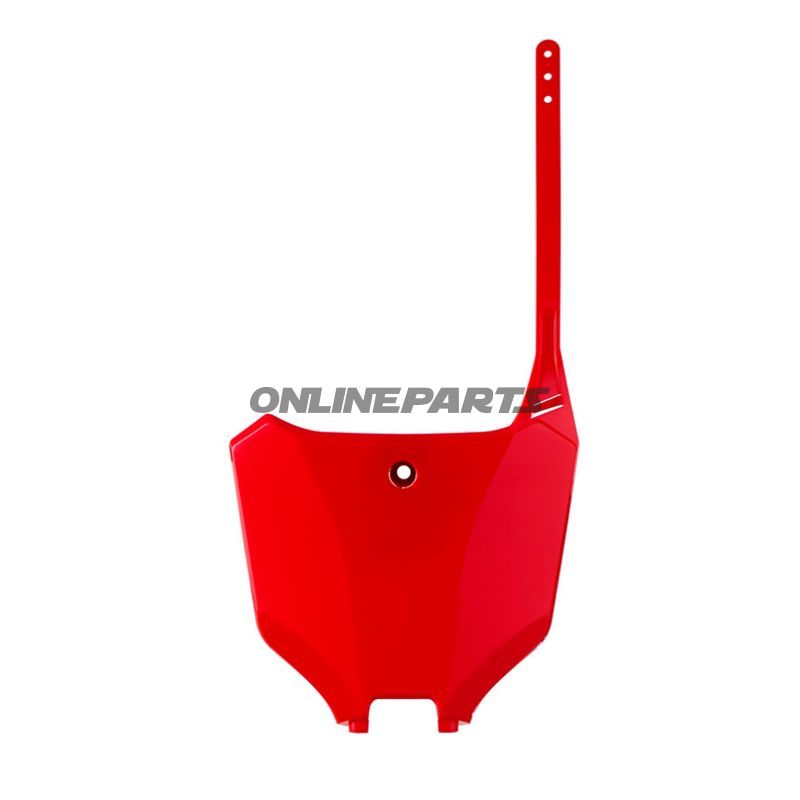 Number Plate Red
