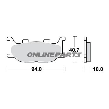 Brake Pads Sintered Sv Trwaltn 7329162