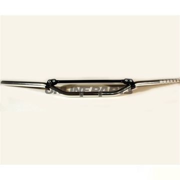 Moto Cross Handlebar With Centre Bracesilver