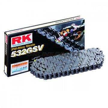 Rk Xw-Ring 532Gsv/118Open Chain With Rivet Link