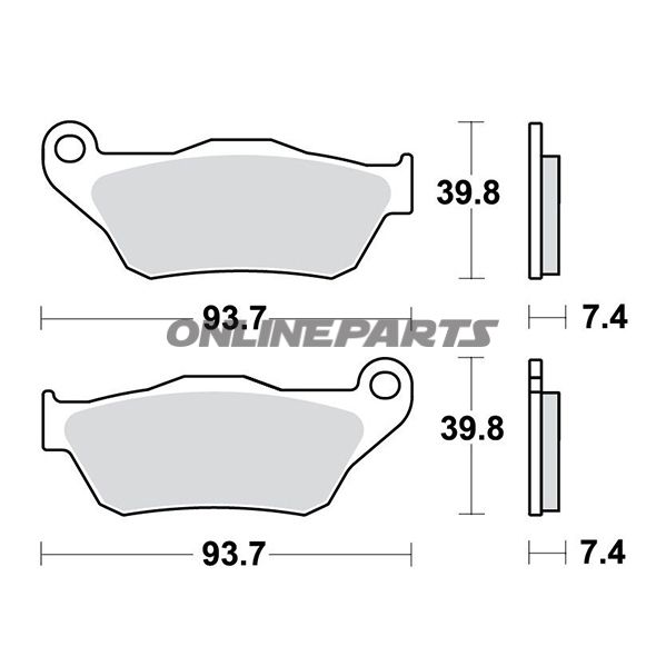 Brake Pads Std Trw Lucasalternative: 7320563