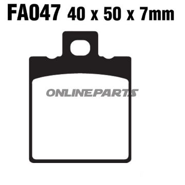 Brake Pads Scooter Ebc Sfa047