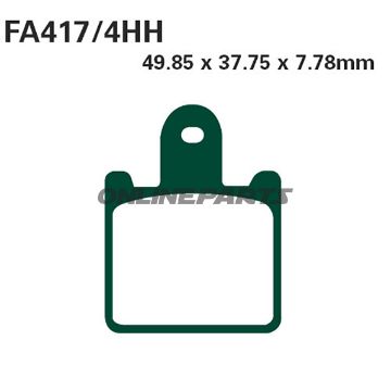 Brake Pads Sintered Epfa Ebc Epfa417/4Hhoder 7870172