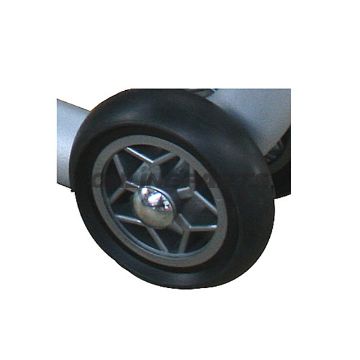 Paddock Stand Replacement Wheelplastic Wheel / Rubber Tyre