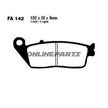 Brake Pads Scooter Ebc Sfa142oder 7870204