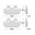 Brake Pads Scooter Sintered Srm Trwaltn 7323108