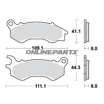 Brake Pads Std Trw Lucasalternative: 7370226
